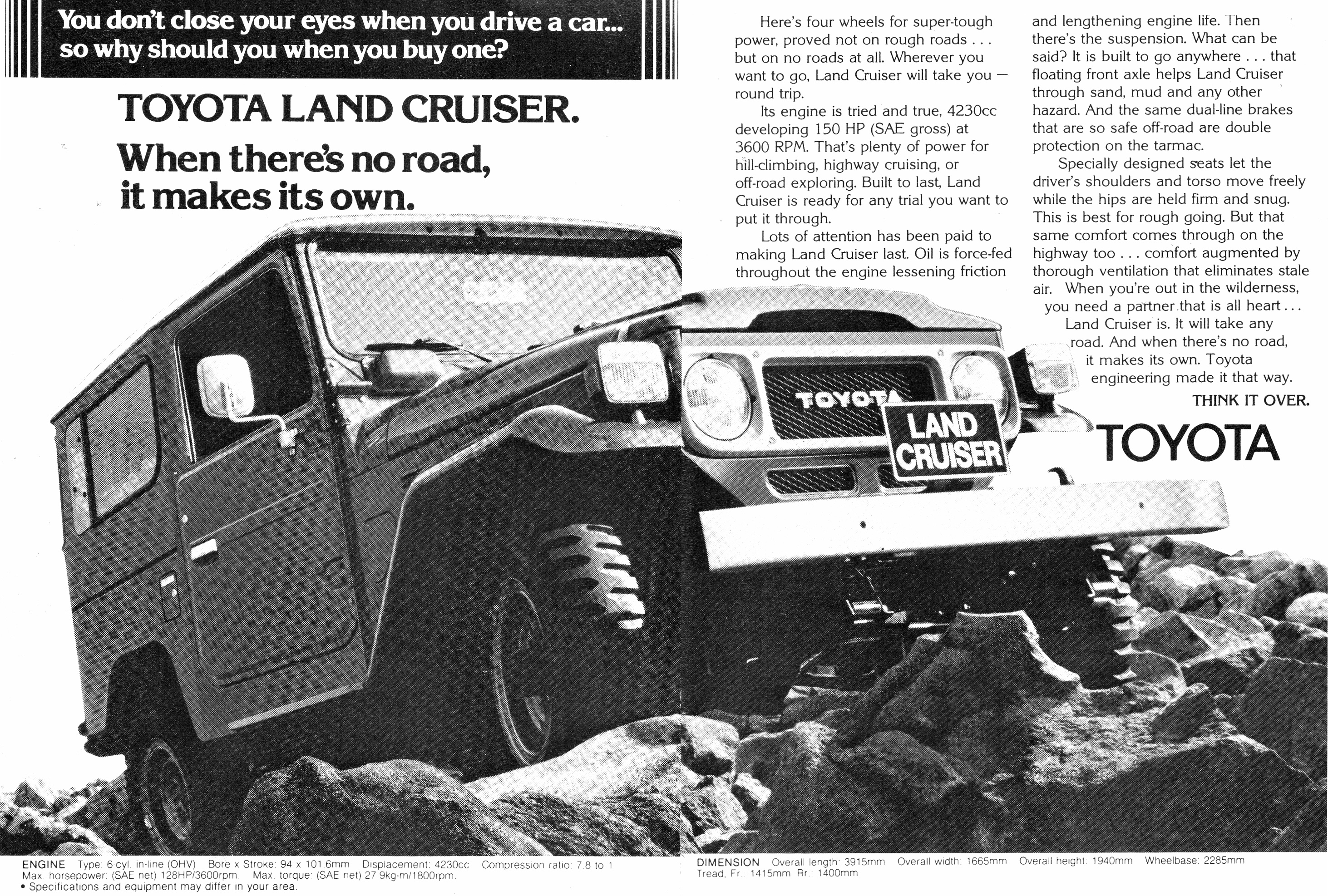 1980 Toyota Land Cruiser 4WD J40